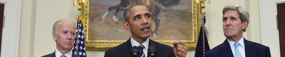 Words from Obama, Kerry and Biden